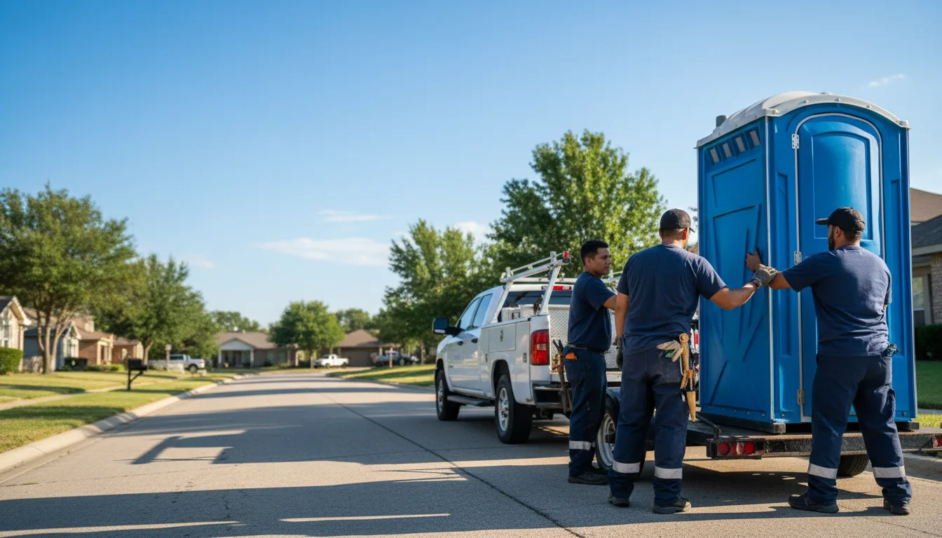 Portable Toilet Rental in Reklaw, TX near me